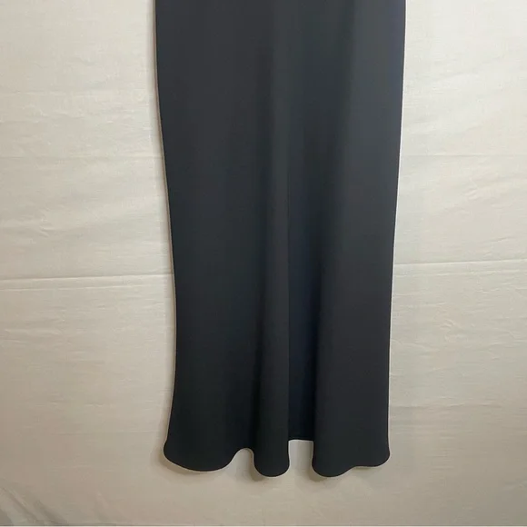 PETITE SOPHISTICATE BLACK SZ 2 Rhinstone Formal Cocktail Mother Of Bride Dress - Picture 4 of 10